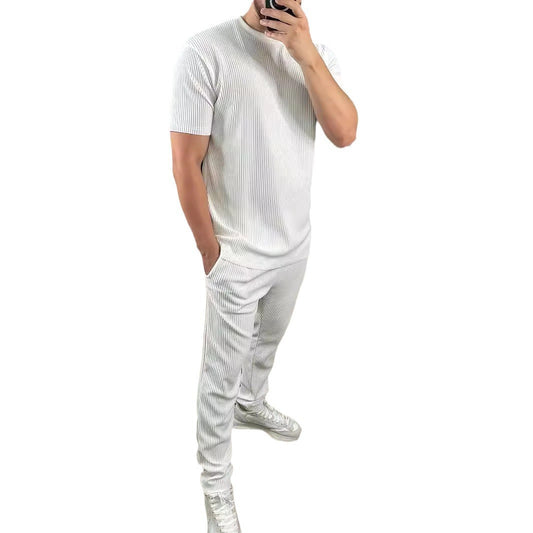 Slim Fit Pullover & Trousers Set