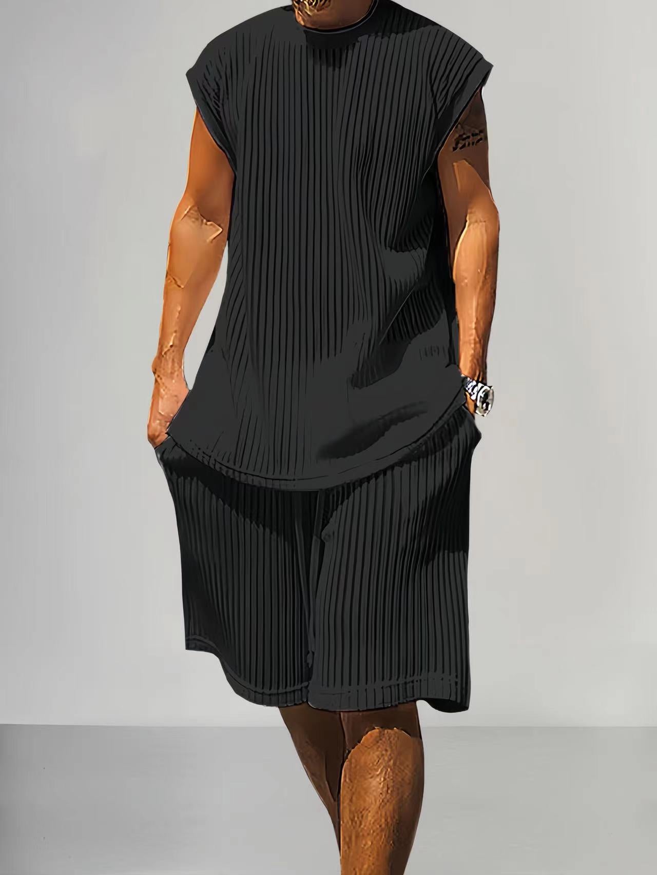 Men’s Summer Vest & Shorts Set