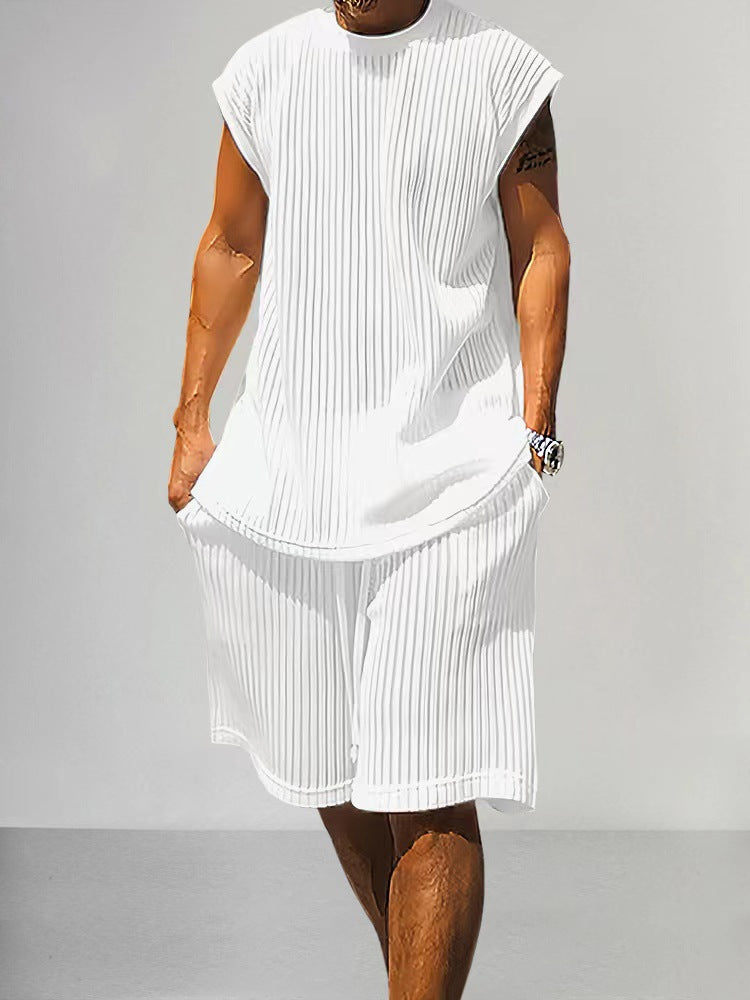 Men’s Summer Vest & Shorts Set