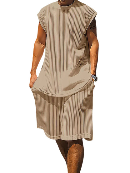 Men’s Summer Vest & Shorts Set