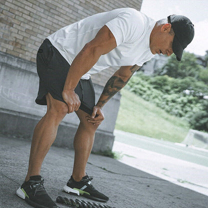 Men’s Quick-Dry Sports Shorts with Pocket